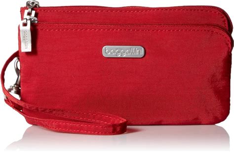 baggallini double zip wristlet with rfid protection|Baggallini Baggallini RFID double zip wristlet Wristlet Wristlet.